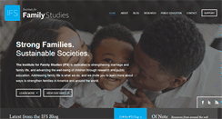 Desktop Screenshot of ifstudies.org